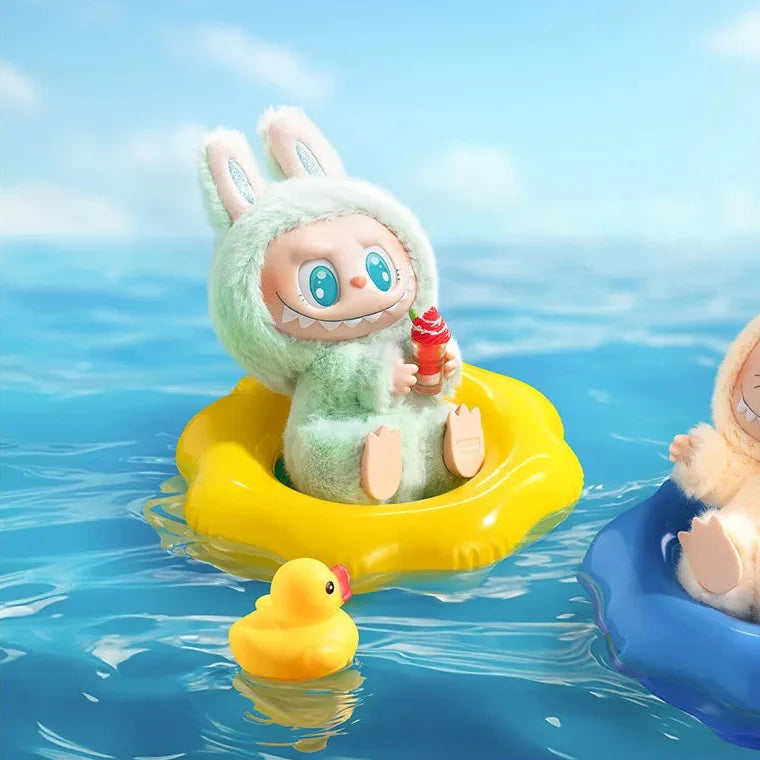 The Monsters “Have a Seat” – Ququ (Mint Green Bunny Plush Keychain)