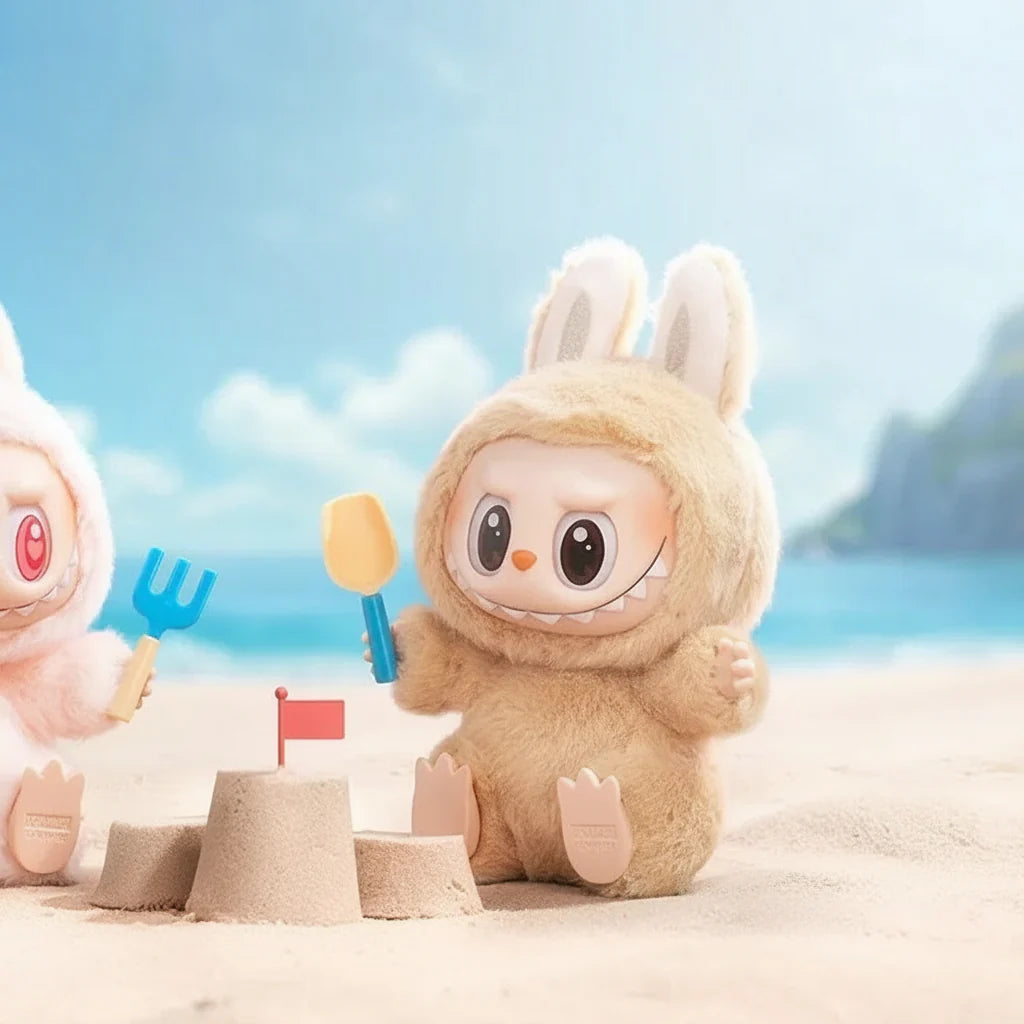 The Monsters “Have a Seat” – Baba (Brown Bunny Plush Keychain)