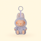 The Monsters “Have a Seat” – Zizi (Lilac Bunny Plush Keychain) - ImLabubu