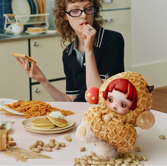 SKULLPANDA You Found Me! Series Plush Doll Pendant